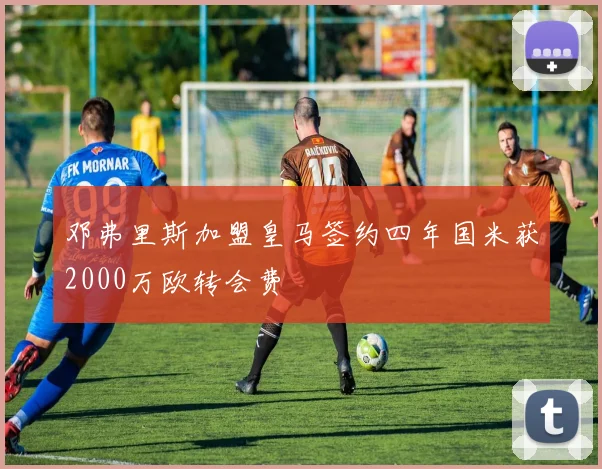 邓弗里斯加盟皇马签约四年国米获2000万欧转会费